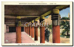 CPA Exposition Coloniale Internationale Paris 1931 Pavillon Du Congo Belge - Expositions