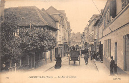 27-CORMEILLES- LA RUE DE LISIEUX - Autres & Non Classés