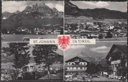 Austria - 6380 St. Johann In Tirol - Alte Ortsansichten - Bergbahn - Train - Railway - Cars - Nice Stamp - St. Johann In Tirol