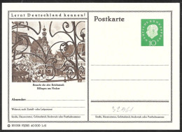 Germania/Germany/Allemagne: Intero, Stationery, Entier, Architettura Locale, Local Architecture, Architecture Locale - Altri & Non Classificati