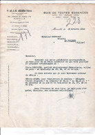 13-P & J-B.Assada Frères..Bois De Toutes Essences. Marseille...(Bouches-du-Rhône)...1940 - Other & Unclassified