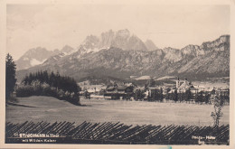 Austria - 6380 St. Johann In Tirol - Wilden Kaiser - Alte Ortsansicht Mit Kirche - Stamp 1943 - St. Johann In Tirol