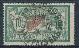 FRANCE - Yv. Nr 207 - PERFIN - Merson - Gest./obl. - Hoekplooi/coin Plié - Cote 20,00 € - Usati