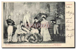 CPA Femme Theatre L&#39aiglon Sarah Bernhardt Avant De Mourir - Donne