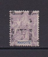 MAYOTTE 1892 TIMBRE N°14 OBLITERE - Usati