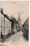 Carte Postale Ancienne Pluvigner - Rue Du Presbytère - Pluvigner