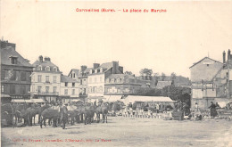 27-CORMEILLES- LA PLACE DU MARCHE - Autres & Non Classés