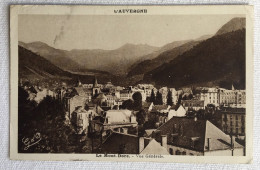 1934 - CP 63 - LE MONT DORE - Vue Générale -  L' AUVERGNE - - Le Mont Dore