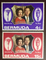 Bermuda 1972 Silver Wedding MNH - Bermuda