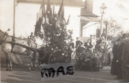 CARTE PHOTO,44,LOIRE ATLANTIQUE,PREFAILLES,FETE,CAVALCADE,RARE - Préfailles