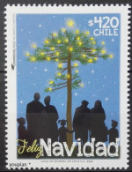 Chile 2022, Christmas, MNH Single Stamp - Cile