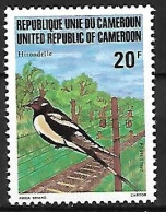 Cameroun - MNH ** 1982 :   Barn Swallow  -  Hirundo Rustica - Hirondelles