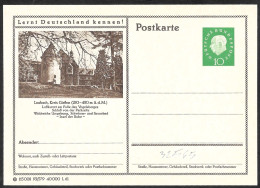 Germania/Germany/Allemagne: Intero, Stationery, Entier, Castello, Castle, Château - Kastelen