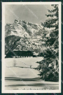 Bolzano Santa Cristina Monte Pana Nevicata Foto Cartolina KV3839 - Bolzano (Bozen)