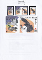 EUROPA 2019 Groënland N°792/795 Oiseaux Timbres  Et Carnet - Neuf ** Sans Charnière - TB - 2019