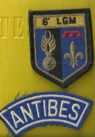 2 Insigne 6 E  L G M   ANTIBES - Patches