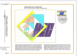 FRANCE - Centenaire De La Fondation De L'Ecole Des Hautes études Commerciales  - N° 590 Du Catalogue CEF - 1980-1989