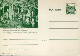 X0175 Germany Postkarte 0,20dm 1966 Showing 7411 Genkingen,krs Reutlingen,Nebelhohle,fog Cave,geology - Postkarten - Ungebraucht