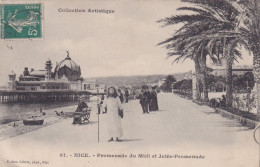 [06] Alpes Maritimes > Nice Collection Artistique N°91 Promenade Du Midi Et Jetée-Promenade Edition Giletta, Phot., Nice - Lotes Y Colecciones