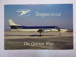 TEMPUS AIR  METROLINER     /   AIRLINE ISSUE / CARTE COMPAGNIE - 1946-....: Era Moderna