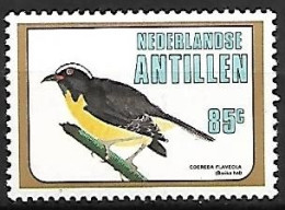 Netherlands Antilles (Nederlandse Antillen) - MNH ** 1980 :  Bananaquit -   Coereba Flaveola - Pájaros Cantores (Passeri)