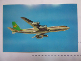 ZAMBIA AIRWAYS   B 707   /   AIRLINE ISSUE / CARTE COMPAGNIE - 1946-....: Era Moderna