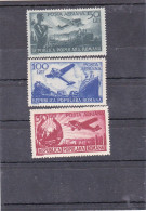 AIR MAIL POST,1948,MI.1162/64, MNH**, ROMANIA. - Nuevos