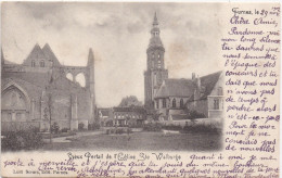 Furnes - Vieux Portail De L' Eglise Ste Walburge - Veurne