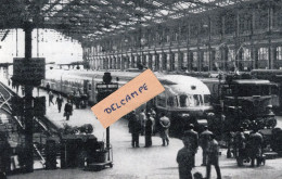 Paris - Rame TEE Aux Essais En Gare De Lyon En 1961 - Reproduction - Other Monuments