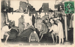 FRANCE - Amiens - Caserne - Scène De Chambrées - Vue Générale - Animé - Carte Postale Ancienne - Amiens