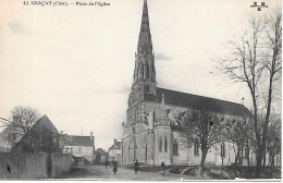 C/266              18    Graçay     -    Place De L'église - Graçay