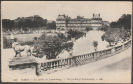 Le Jardin Du Luxembourg, Paris, C.1910 - Lévy CPA LL159 - Arrondissement: 06