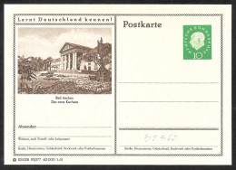 Germania/Germany/Allemagne: Intero, Stationery, Entier, Località Termale, Spa Resort, Station Thermale - Kuurwezen