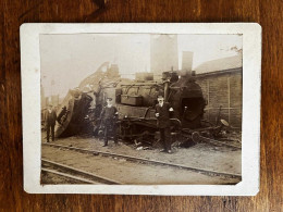 Catastrophe Ferroviaire 6 Juin 1918 , Accident Train Locomotive Machine * VOIR DOS ! Loiret ? Prouzel Somme ? Chemin Fer - Altri & Non Classificati