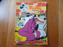 JOURNAL MICKEY BELGE N° 186 Du 30/04/1954  Avec PETER PAN   COVER LE GRAND MECHANT LOUP - Journal De Mickey
