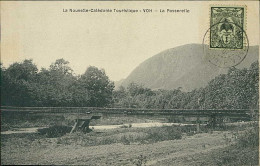 NEW CALEDONIA / MOUVELLE CALEDONIE - LA PASSERELLE - MAILED TO ITALY 1926 / STAMP (18223) - Nouvelle-Calédonie