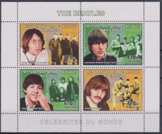 COB 2412-5 + BL414-7 The Beatles Complet-volledig 5 Blocs - Ungebraucht