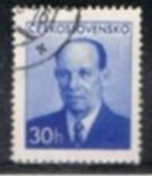 CECOSLOVACCHIA (CZECHOSLOVAKIA) - SG 776 - 1953 PRESIDENT ZAPOTOCKY 60  - USED - Gebraucht