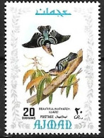 Ajman - MNH ** 1971 :  Beautiful Nuthatch   - Sitta Formosa - Sperlingsvögel & Singvögel