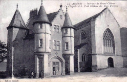 49 - Maine Et Loire -  ANGERS -  Interieur Du Grand Chateau - La Chapelle Et Le Petit Chateau Des Ducs D Anjou - Angers
