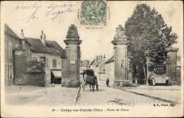 CPA Crépy In Valois Oise, Porte De Paris - Other & Unclassified