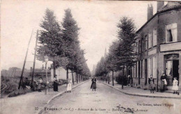 62 - Pas De Calais -  FRUGES -  Avenue De La Gare - Fruges