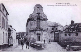 62 - Pas De Calais - MONTREUIL  Sur MER -  Bibliotheque - Ancienne Chapelle Sainte Austreberthe  - Montreuil