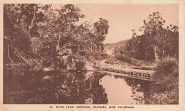 FRANCE - River Level Crossing - Saraméa -  New Caledonia - Vue Générale - Carte Postale Ancienne - Nouvelle Calédonie