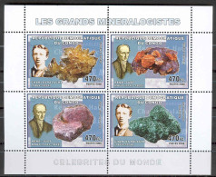 COB 2366-9 + BL392-3 Les Grands Mineralogistes Complet-volledig 3 Blocs - Nuevos