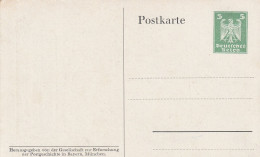 Allemagne Entier Postal Illustré 1924 - Briefkaarten