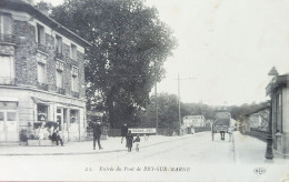 CPA 94 Entrée Du Pont Bry Sur Marne - Bry Sur Marne