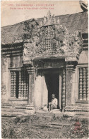 CPA Carte Postale Cambodge Angkor Vat Porte Dans La Deuxième Galerie Sud  1919 VM79951 - Cambodja