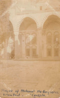 CPA / TURQUIE / VERITABLE PHOTO 19e / MOSQUE MOHOMET THE CONQUEROR STAMBOUL / CONSTANTINOPLE - Türkei