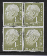 Bund: MiNr. 194, Gestempelt, Zentrisch - Used Stamps